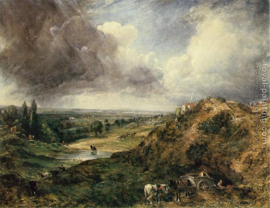John Constable : Pond in Branchhill